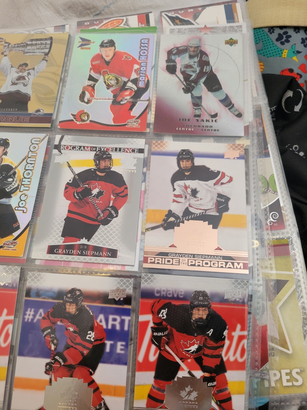 Hockey Trading Card Lot +baseball Cards